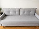 Skandinavisko minimalistinio stiliaus sofa lova