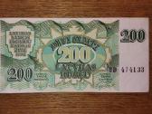 Latvijos 200 rublių banknotas