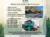 Dideliais kiekiais perkame biokuro žaliavą