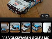 VW Golf Gti ralinis 1/18 - nuotraukos Nr. 7
