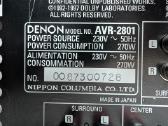 Resiveris Denon avr-2801 - nuotraukos Nr. 3