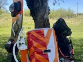 Kite setup'as - Rrd Obsession 10.5 + 7.0 + lenta