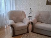 Sofa ir foteliai 3+1+1 ir staliukas komplektas - nuotraukos Nr. 2