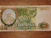 Rusijos 1000 rublių banknotas