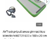 Airtrac pripuciamas gimnastikos kilimelis 600/100/ - nuotraukos Nr. 6
