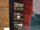 Įkraunamas LED žibintas 3w - nuotraukos Nr. 3