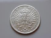 Italija 1 lira sidabras 1907