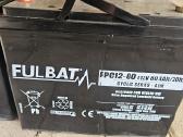 2 vnt. Fulbat 12v 80 ah batarejos beveik naujos - nuotraukos Nr. 3