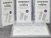 Dvigubos polygelio formos 240vnt