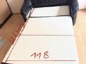 Juoda odinė Vokiška sofa - nuotraukos Nr. 5