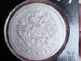 Sidabras 900. Caro Rublis.originalas. 1896 m. - nuotraukos Nr. 2