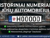 Istoriniai numeriai Jūsų senoviniam automobiliui