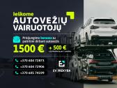 Darbas autovežio vairuotojams(-joms)