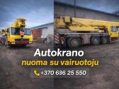 Autokrano nuoma, autokrano paslaugos Vilniuje