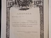 Tarpukario Lietuvos apdovanojimu liudymas - nuotraukos Nr. 4