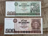 500 ir 200 mark 1985 Vokietija Ddr - unc