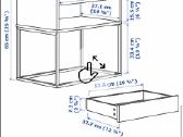 Ikea naktiniai staliukai - nuotraukos Nr. 3