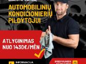 Kondicionierių Pildytojas Utenoje. Nuo 1430€/mėn