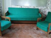 Sofa-lova 2 foteliai. Dovanoju