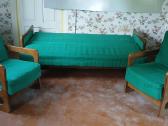 Sofa-lova 2 foteliai. Dovanoju - nuotraukos Nr. 3