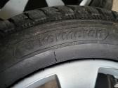 Mercedes R16 ratlankiai su M+s padangom - nuotraukos Nr. 7