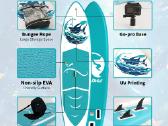Pripučiamos irklentės Sup Paddle board Funwater - nuotraukos Nr. 17