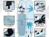 Pripučiamos irklentės Sup Paddle board Funwater - nuotraukos Nr. 35