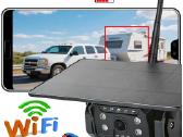 Magnetinė WiFi galinio vaizdo kamera (įkraunama)
