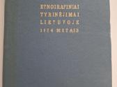 Etnografiniai tyrinėjimai Lietuvoje 1974 metais