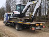 Ekskavatoriaus Bobcat (4,5t) nuoma - nuotraukos Nr. 3