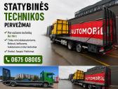 Statybinės Ir Žemės Ūkio Technikos Pervežimas