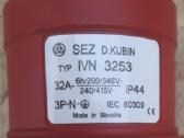 Trifazis kištukas 240-415v, 32a 5p Ip44 Ivn 3253 - nuotraukos Nr. 3