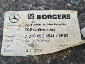 Mercedes W219 Cls bagažinės dalis - nuotraukos Nr. 7