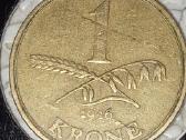 Danija 1 krona 1946 - nuotraukos Nr. 2