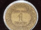 Prancūzija 1 frankas 1924 - nuotraukos Nr. 2