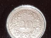 Šveicarija 20 rapenų 1947 - nuotraukos Nr. 2