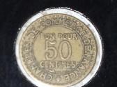 Prancūzija 50 santimų 1922 - nuotraukos Nr. 2
