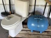 Jika WC unitazas Ikea medinis dangtis
