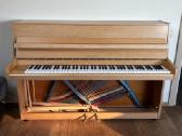 „hellas“ pianinas, šviesaus ąžuolo spalvos. - nuotraukos Nr. 3