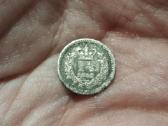 UK 1 1/2 penco 1862. Sidabras.