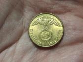 Vokietija 5 pfennig 1938 - nuotraukos Nr. 2