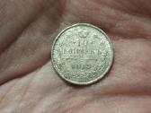 Rusija 10 kapeikų 1915 sidabras