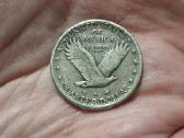 JAV 1/4 dolerio 1918 sidabras