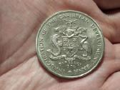Barbadosas 5 doleriai 1970 proginė - nuotraukos Nr. 2