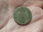 Saksonija 1 groschen 1854 sidabras - nuotraukos Nr. 2