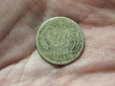 Danija 25 erės 1874 sidabras