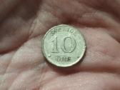 Švedija 10 erių 1937 sidabras