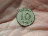 Švedija 10 erių 1931 sidabras