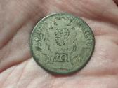 Bavarija 10 kreuzer 1769 sidabras