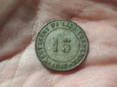 Venecija 15 centesimi 1848 sidabras
